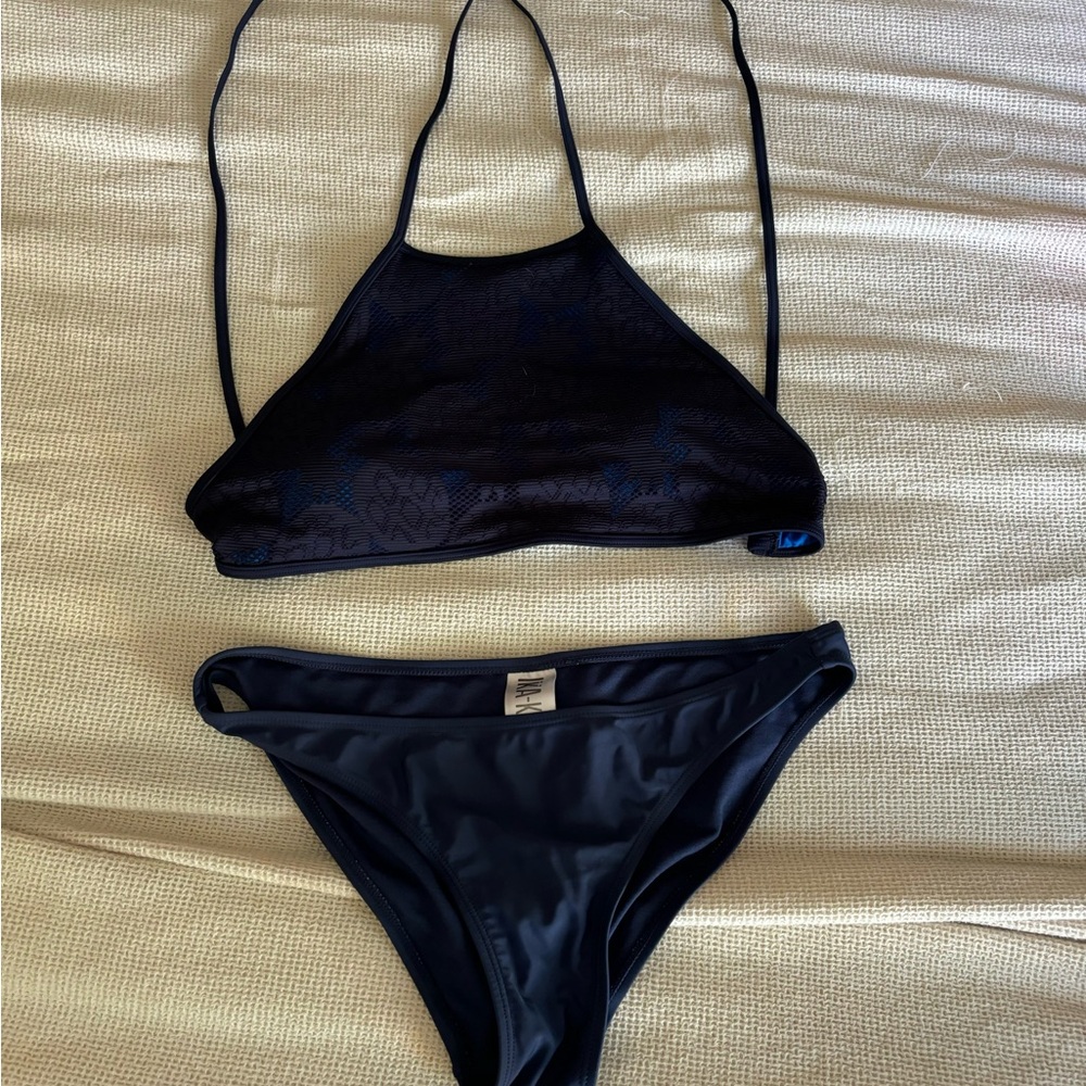 Navy Blue Swim Suit